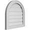 Ekena Millwork Round Top Surface Mount PVC Gable Vent: Functional, w/ 2"W x 1-1/2"P Brickmould Frame, 20"W x 20"H GVPRT20X2002SF - alternate 2